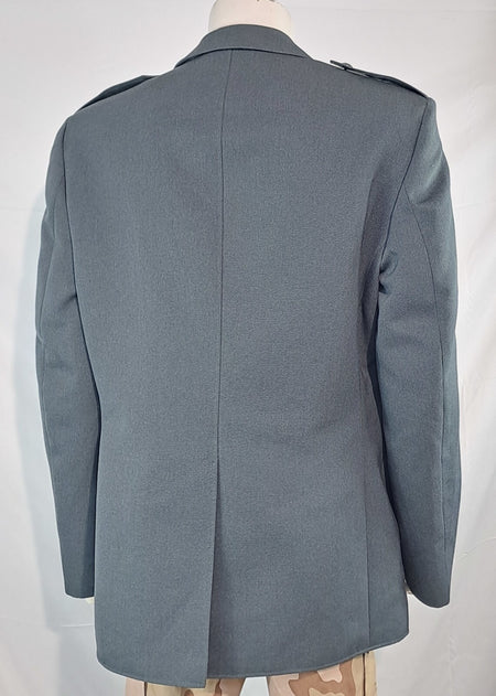 Genuine Surplus Swiss Army Dress Jacket Badged Blue Grey Formal All Sizes 3311