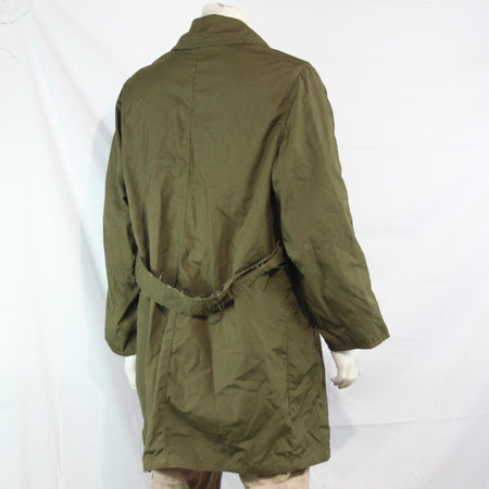 Mens Soviet Cold War Romanian Overcoat Genuine Surplus 42-44" Chest (3602)