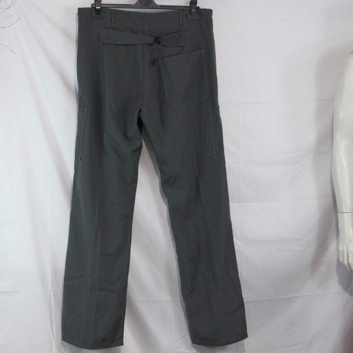 Genuine Surplus Military Work Trousers Origins Unknown Grey 38" Waist (3682)