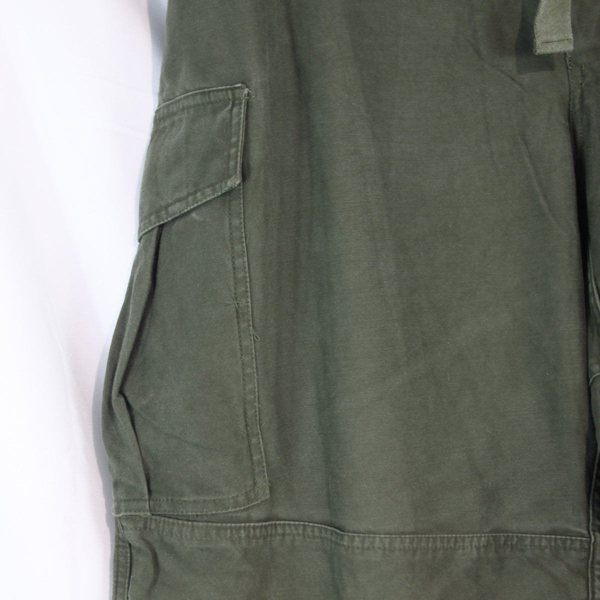 1980's Genuine Surplus Heavyweight Belgian Army Combat Trousers Repaired (3688)