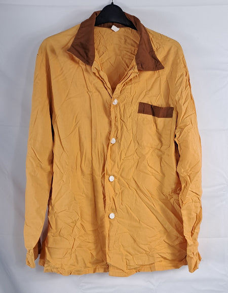 Genuine Surplus Swedish Army Issue Pyjama Top Yellow 42" Chest (2748)