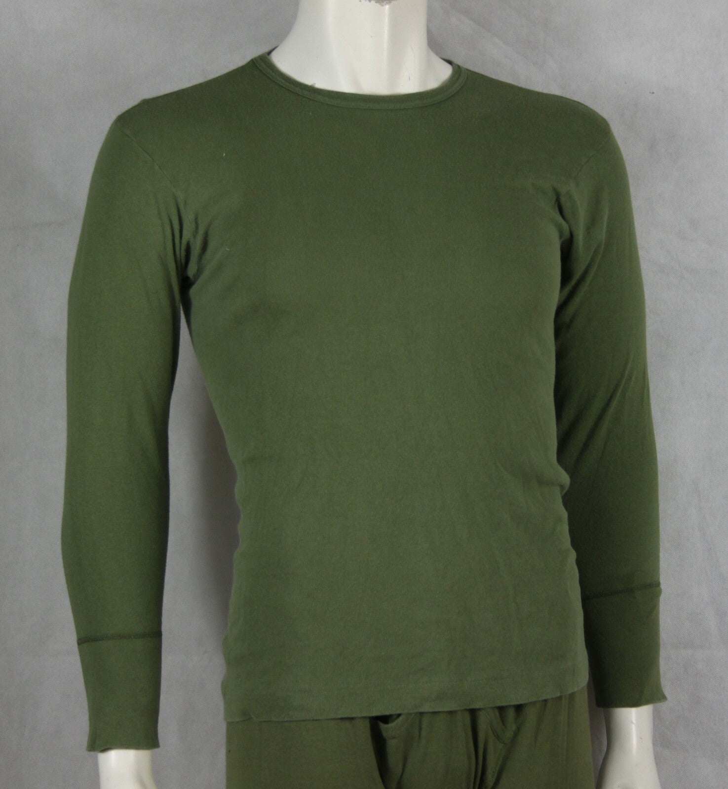 Genuine Surplus British Army Vintage Cotton Thermal Top Vest Long Johns G1