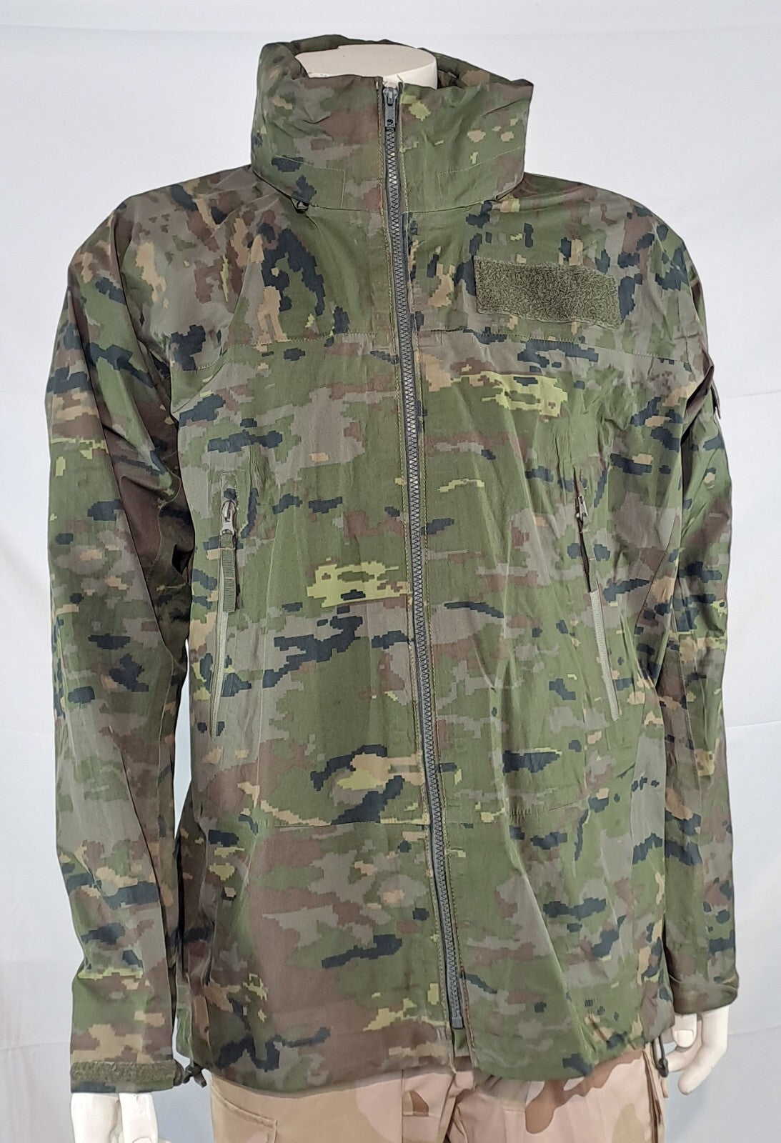 Genuine Surplus Spanish Army Waterproof Breathable Camo Jacket (2406)