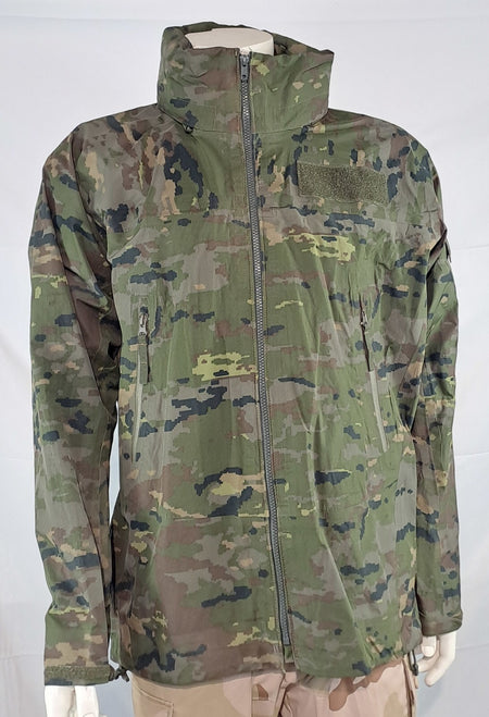 Genuine Surplus Spanish Army Waterproof Breathable Camo Jacket (2406)