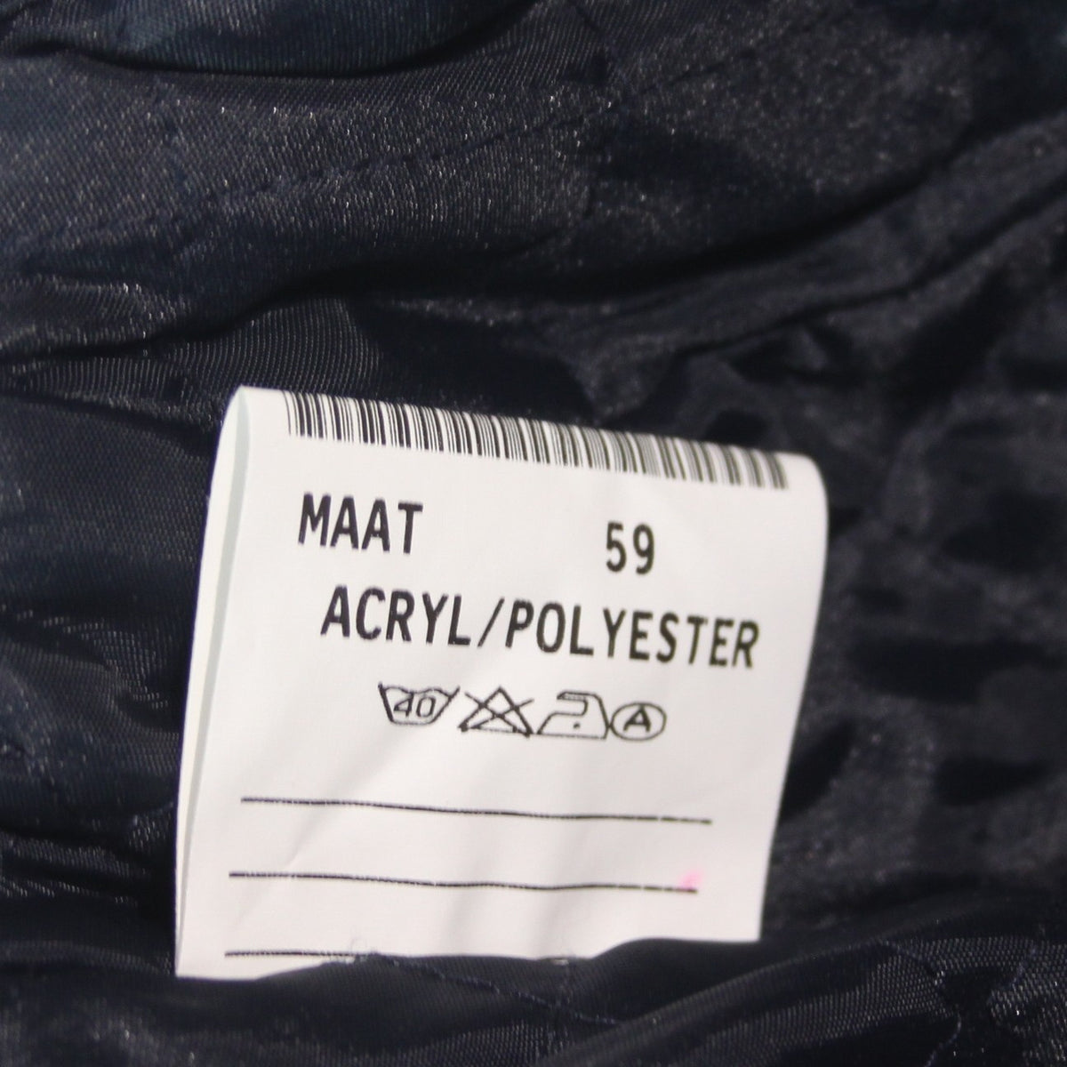 Faux Fur Thermal Winter Hat Genuine Surplus Dutch Army Navy Blue (3933)