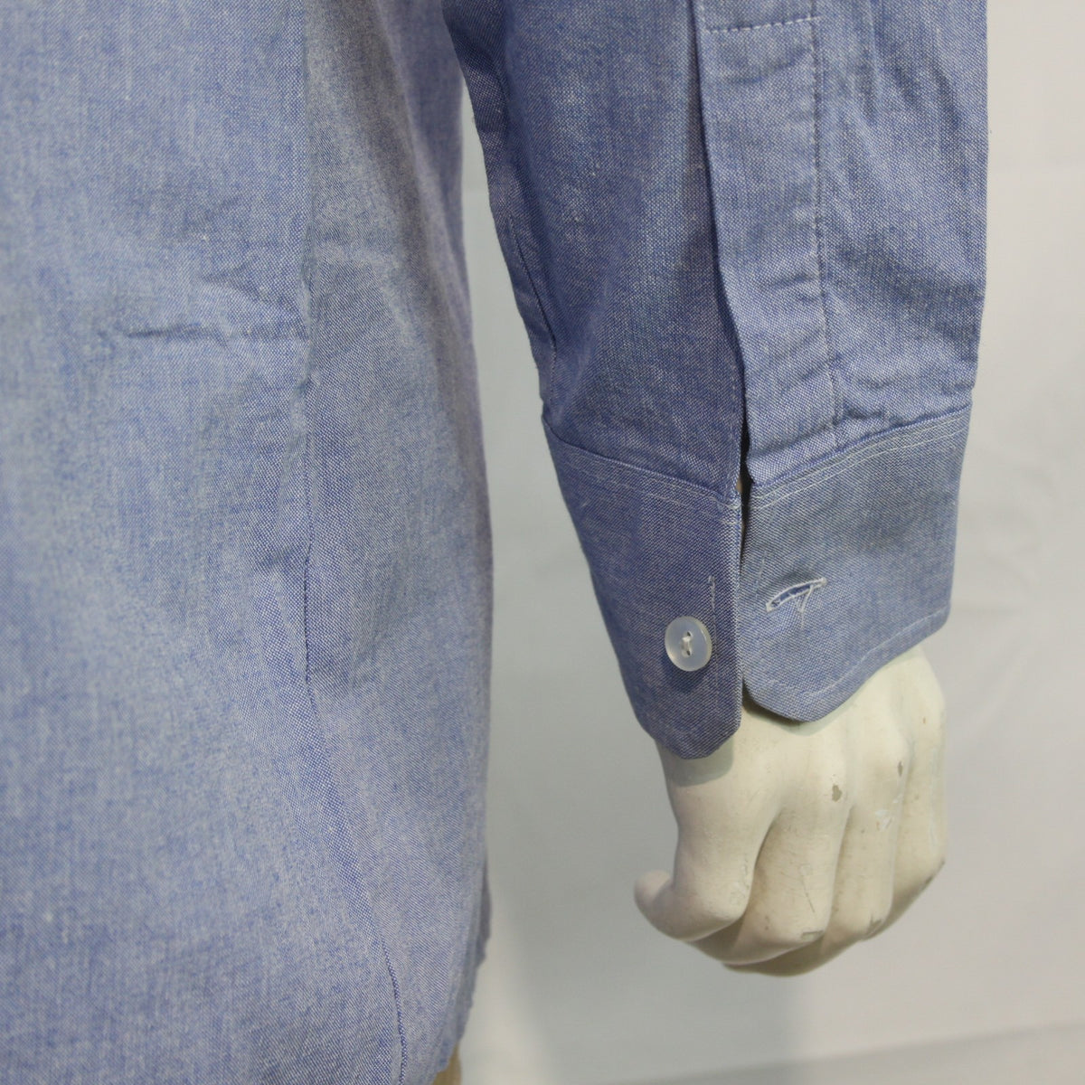 French Army Work Shirt FEMALE Light Blue Genuine Surplus (4190)