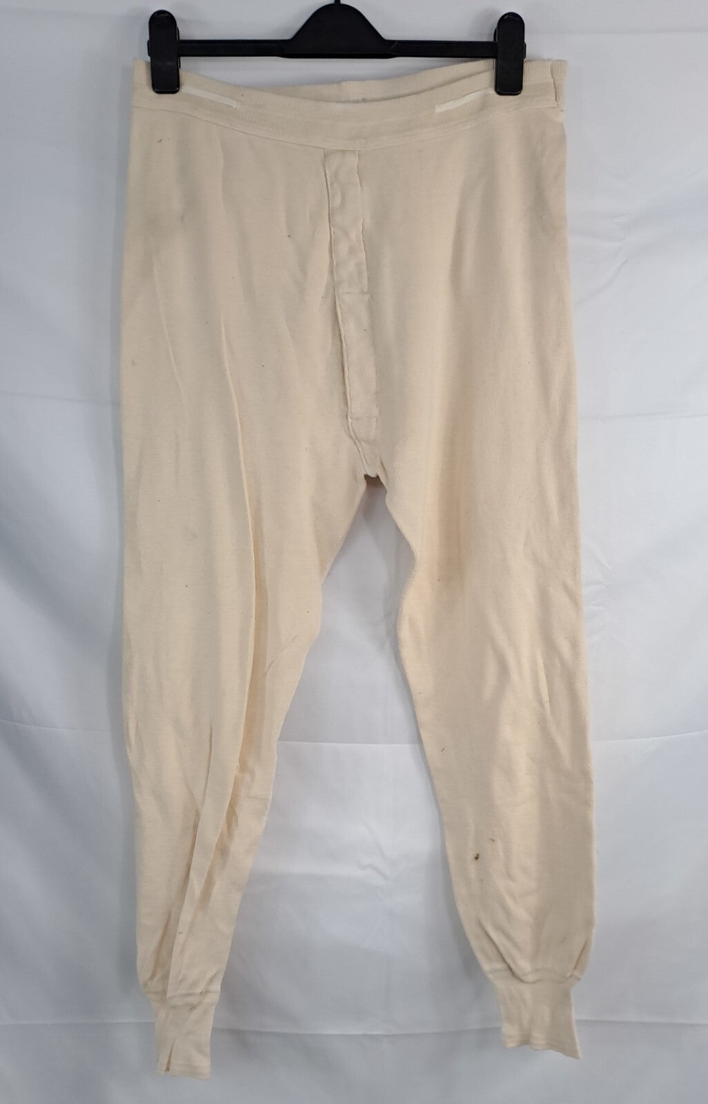 Genuine Surplus Swedish Army Long Johns Thermal Leggings Cream Elasticated(2760)