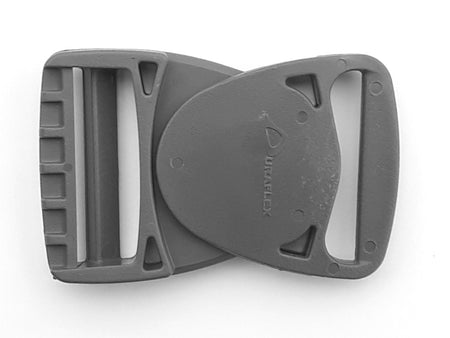 Duraflex Swinghead Buckle Centre Release Clip 40mm (Fits 40mm Strap) Grey 