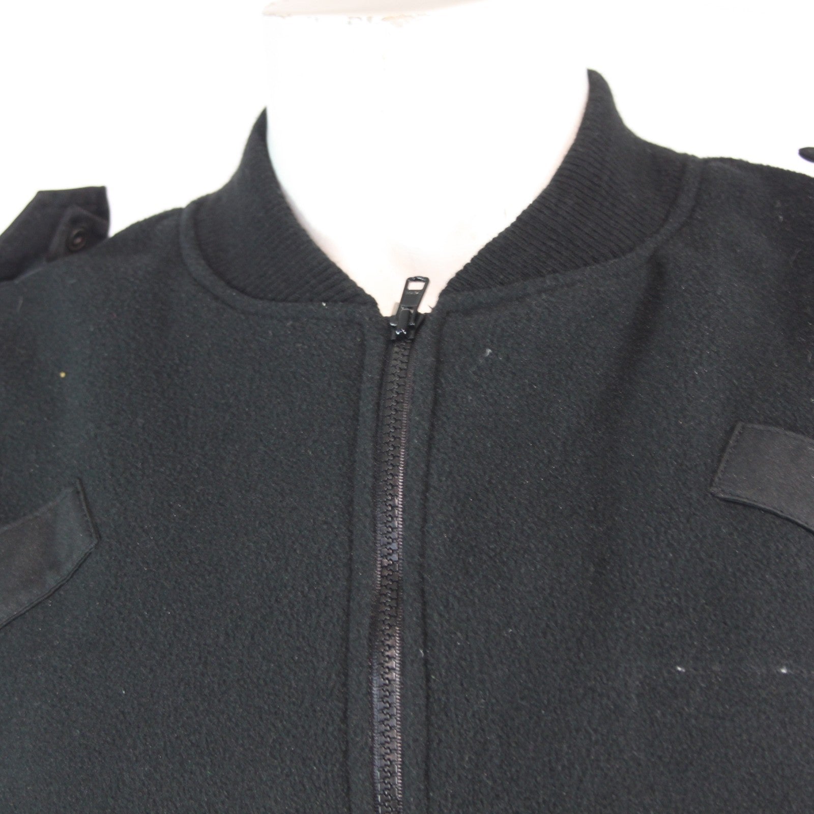 Genuine Surplus Fleece Jacket Warm Fully Lined Black  44-46" (4122)