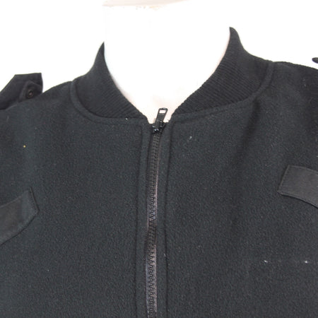 Genuine Surplus Fleece Jacket Warm Fully Lined Black  44-46" (4122)