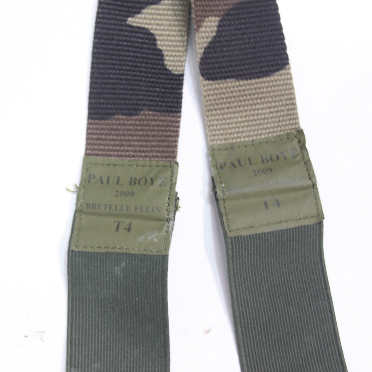 Genuine Surplus French Army CCE Camo Loop Braces XL 115cm (4097)