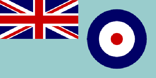 Royal Air Force RAF Ensign Printed Polyester Flag 5'x3'
