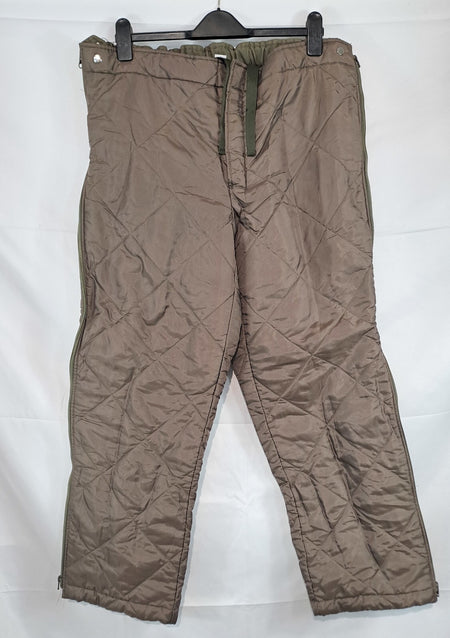 Genuine Surplus Austrian Army Quilted Over-Trouser Liners Padded Thermal (2815)