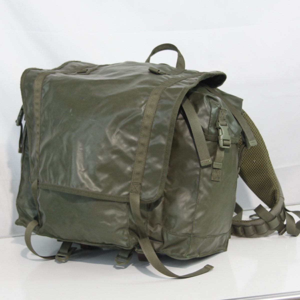 Genuine Surplus French Army Rucksack Waterproof Fabric Backpack Medium (4387)