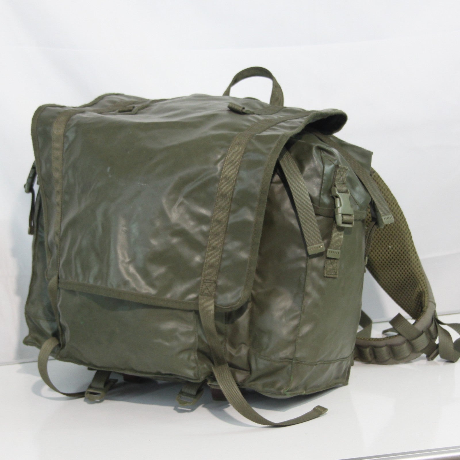 Genuine Surplus French Army Rucksack Waterproof Fabric Backpack Medium (4387)