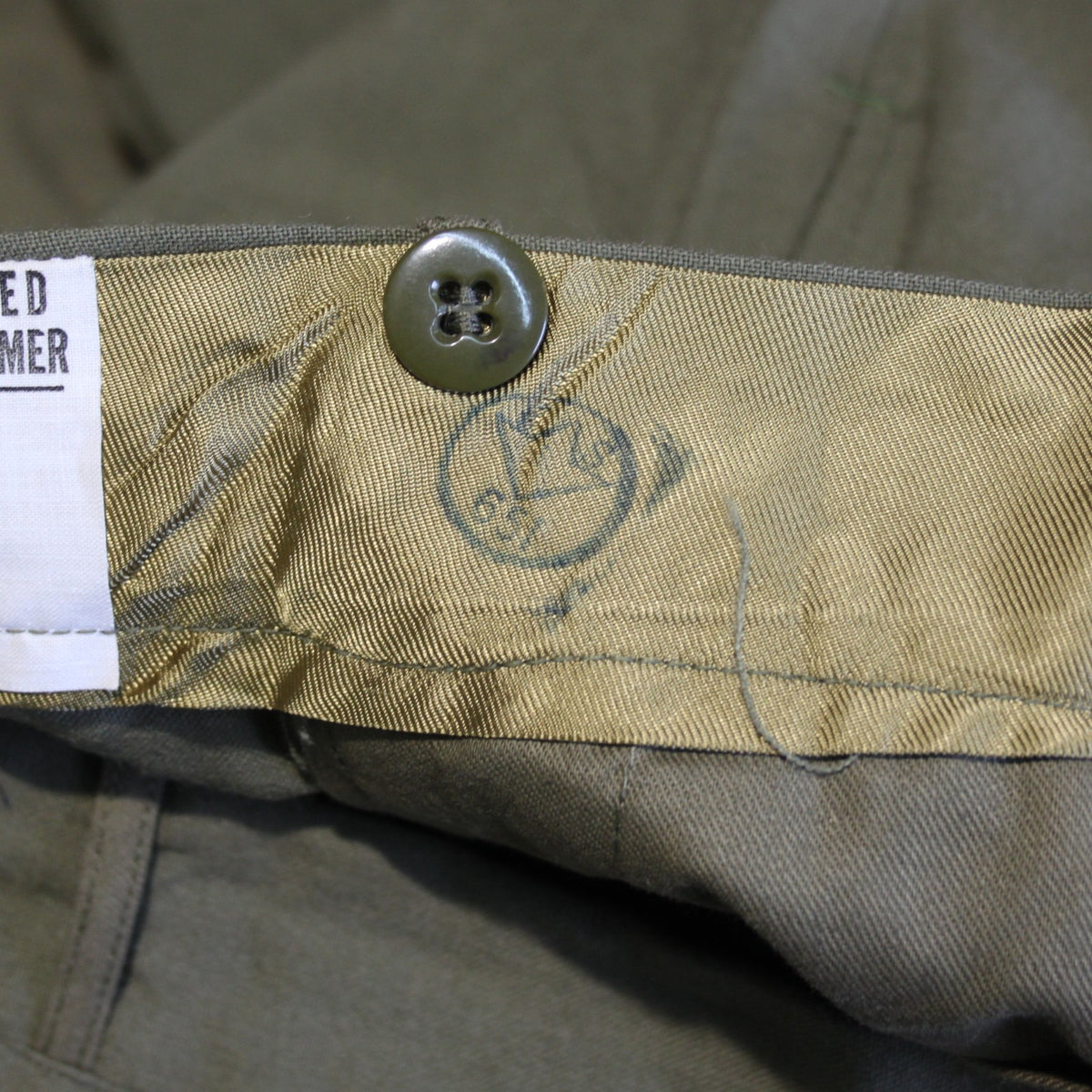 Vintage Canadian Army Service Dress Trousers Genuine Surplus 30" Waist (3599)