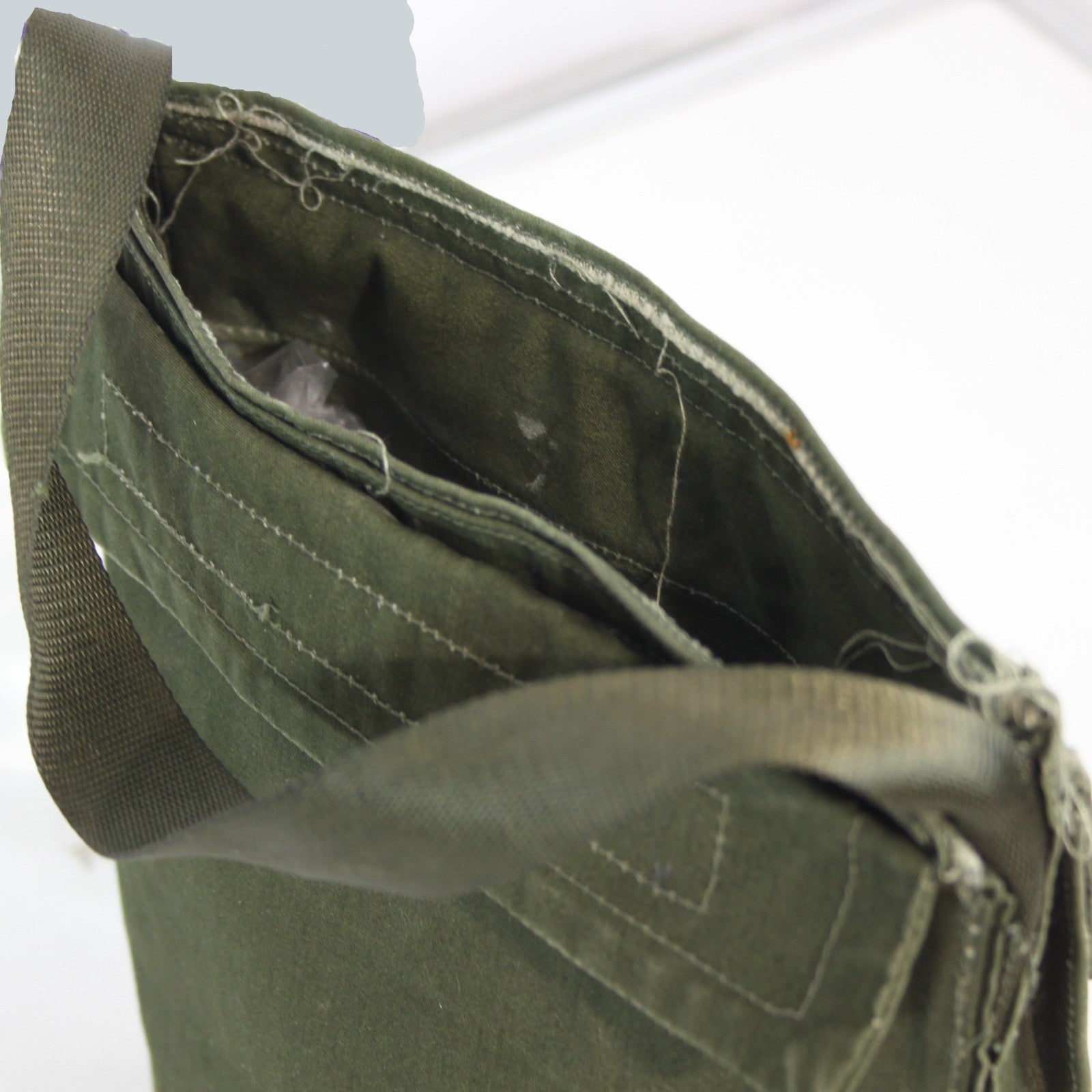 Genuine Surplus Small Army Dump Bag, Pouch Grab Bag Olive Canvas (3460)
