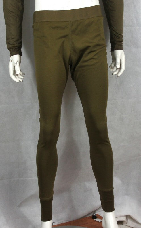Genuine Surplus British Army Wicking Thermal Top Vest Long Johns Light Olive NEW