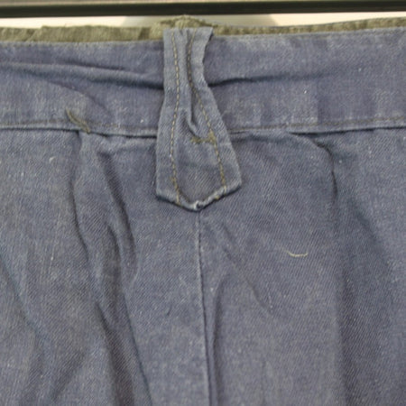 Vintage Bulgarian Naval Surplus Flat Front Trousers Genuine Surplus G2 (3641)