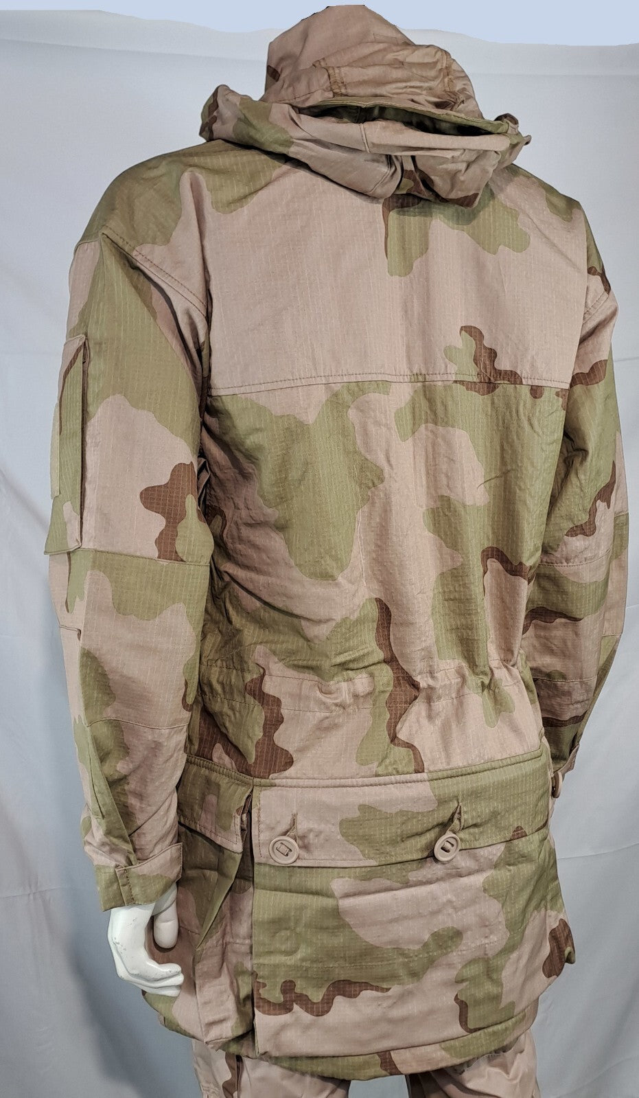 NEW Rare Genuine Surplus Dutch Ripstop Windproof Smock Desert Camouflage Jacket