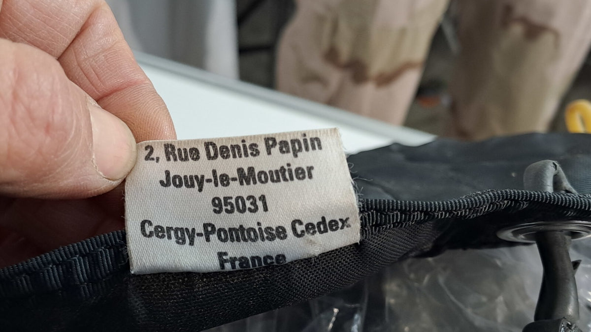Genuine Surplus French Military Reserve Parchute Bag NOT FOR USE (3103)