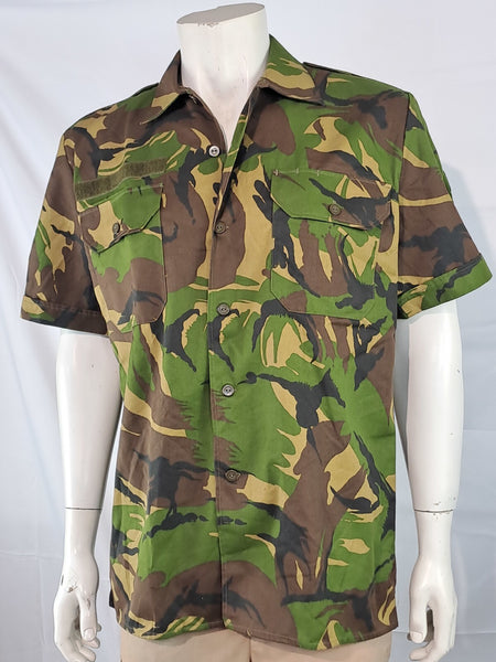 Genuine Surplus Dutch Army Lightweight Camo Shirt DPM SHORT Sleeve 3321