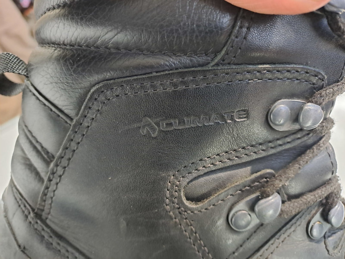 Genuine Surplus Haix Army Commander Black Gore-tex Lined Boots Leather Grade1