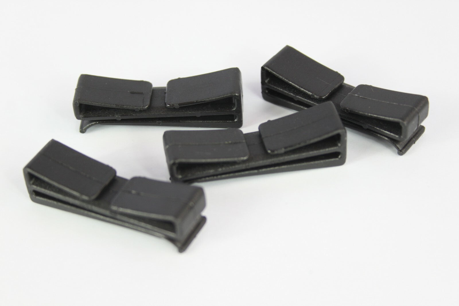 Webbing Loop Stays / Retainer Buckle Black Plastic Rucksac Replacement All Sizes