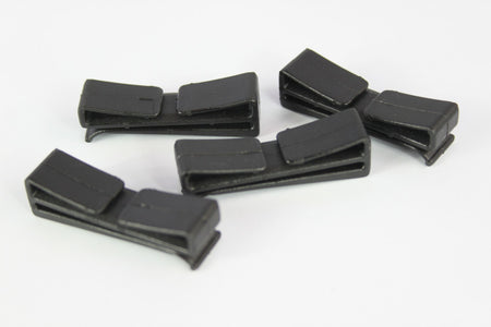 Webbing Loop Stays / Retainer Buckle Black Plastic Rucksac Replacement All Sizes