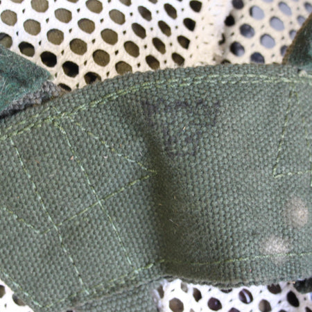 Genuine Surplus Swedish Partial Webbing Set 2 Pouches Belt & Yoke Military 3328