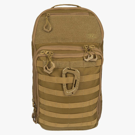 Highlander Harrier Backpack 25L Small Grab Bag Rucksack MOLLE CLamshell Opening