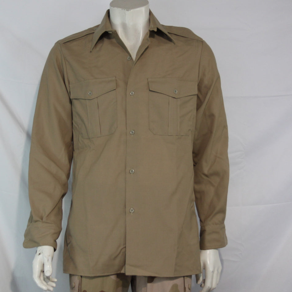 Genuine Surplus Belgian Army Sand Beige Shirts (3431)