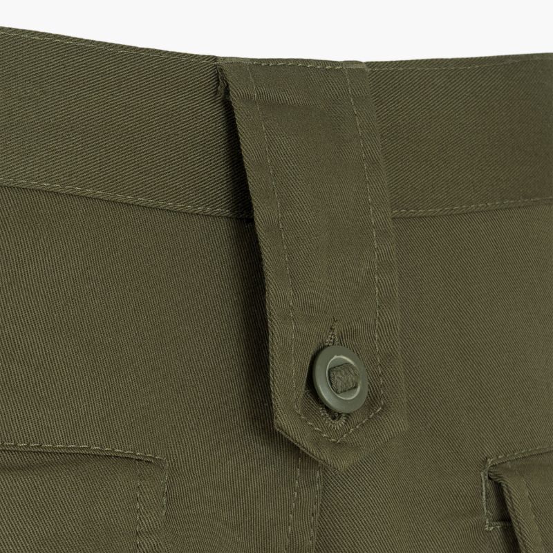 Highlander  Elite Shorts Mens Shorts Cargo Combat Cut Offs Black Olive