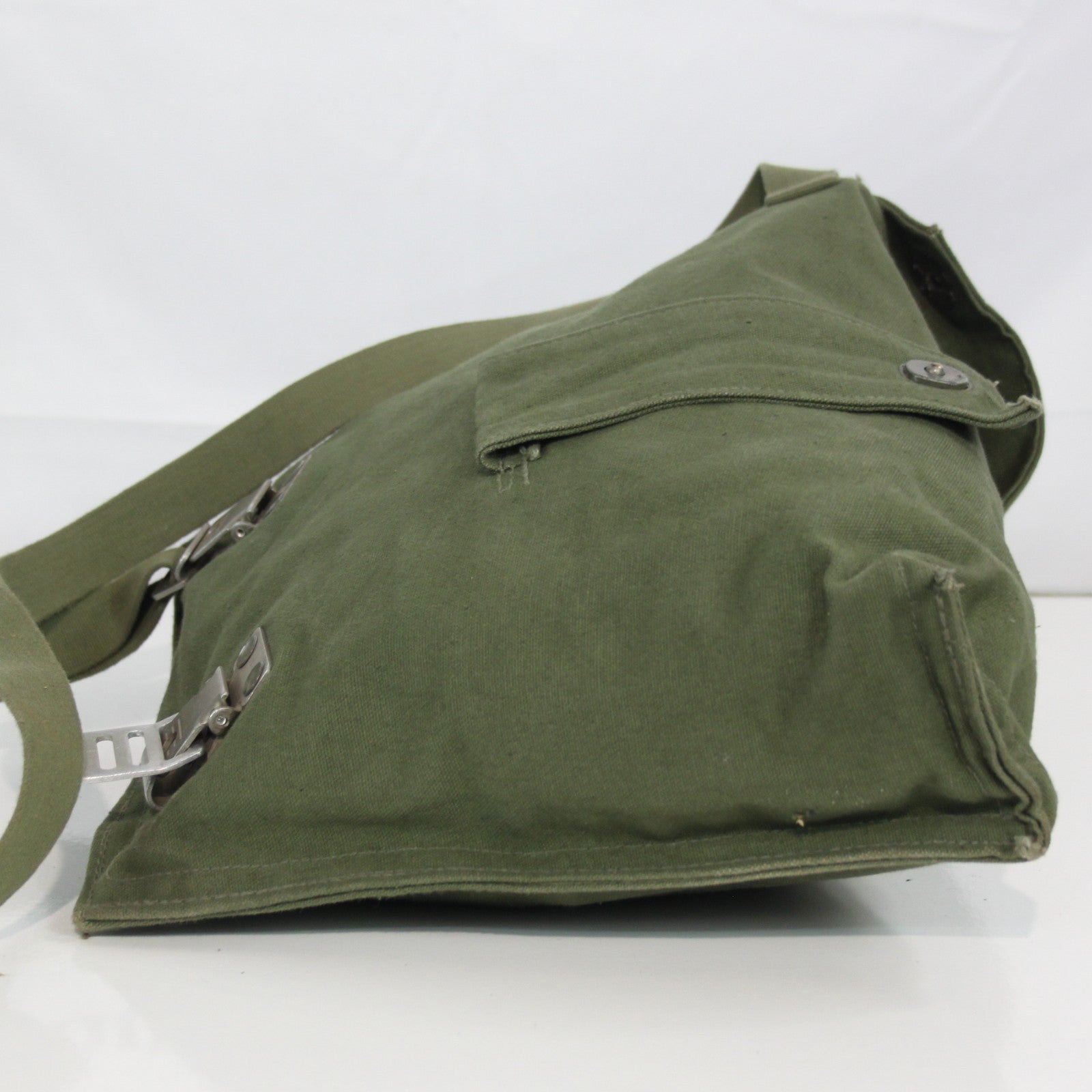Genuine Surplus Swedish Military Side Bag Canvas Modified (3396)