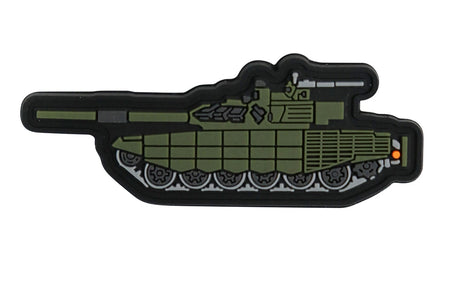 KT Tank Vehicle PVC Rubber Morale Patch tactical hook Army Airsoft 3D