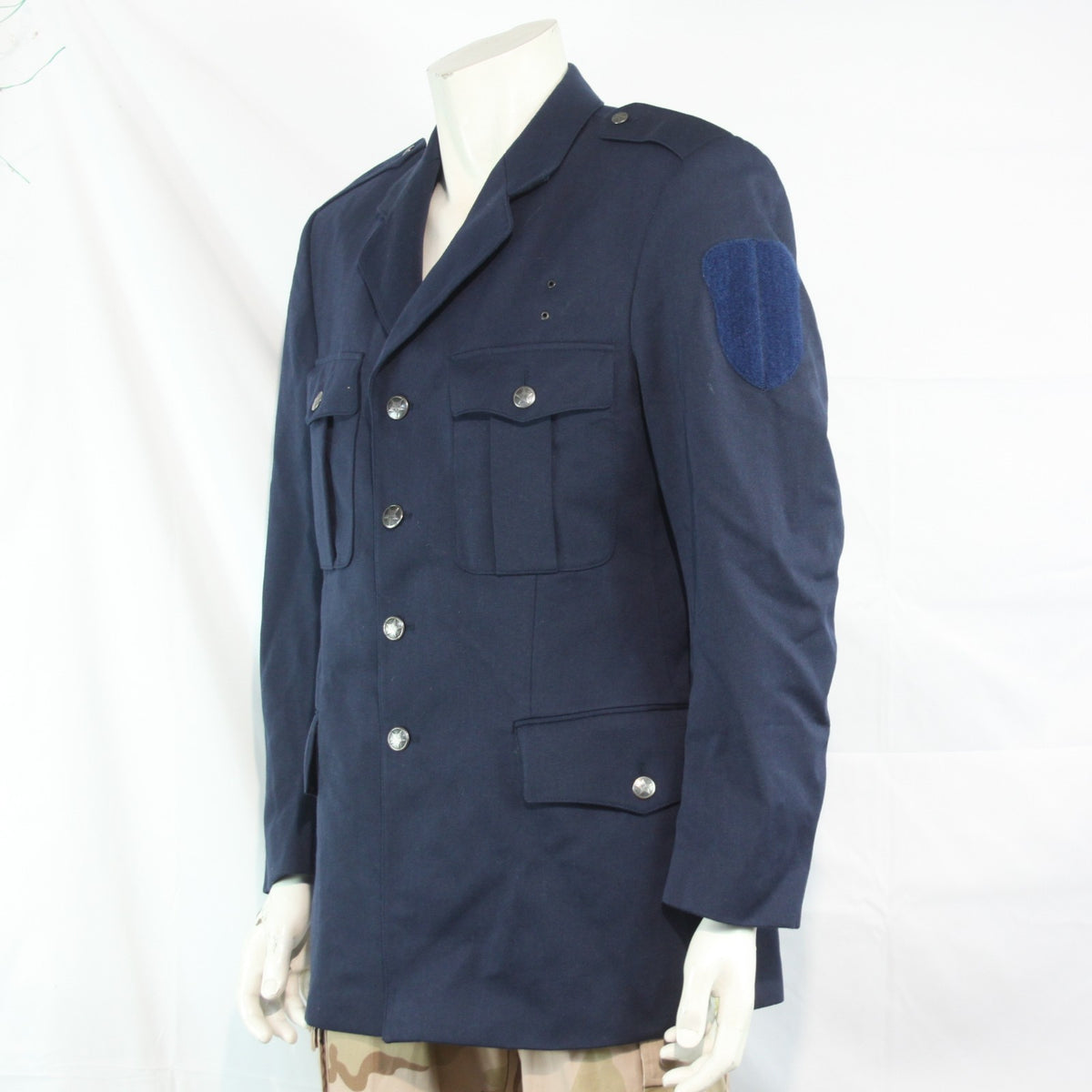 Vintage Yugoslavian Dress Jacket Navy Army Military Uniform 40" Chest (3811)