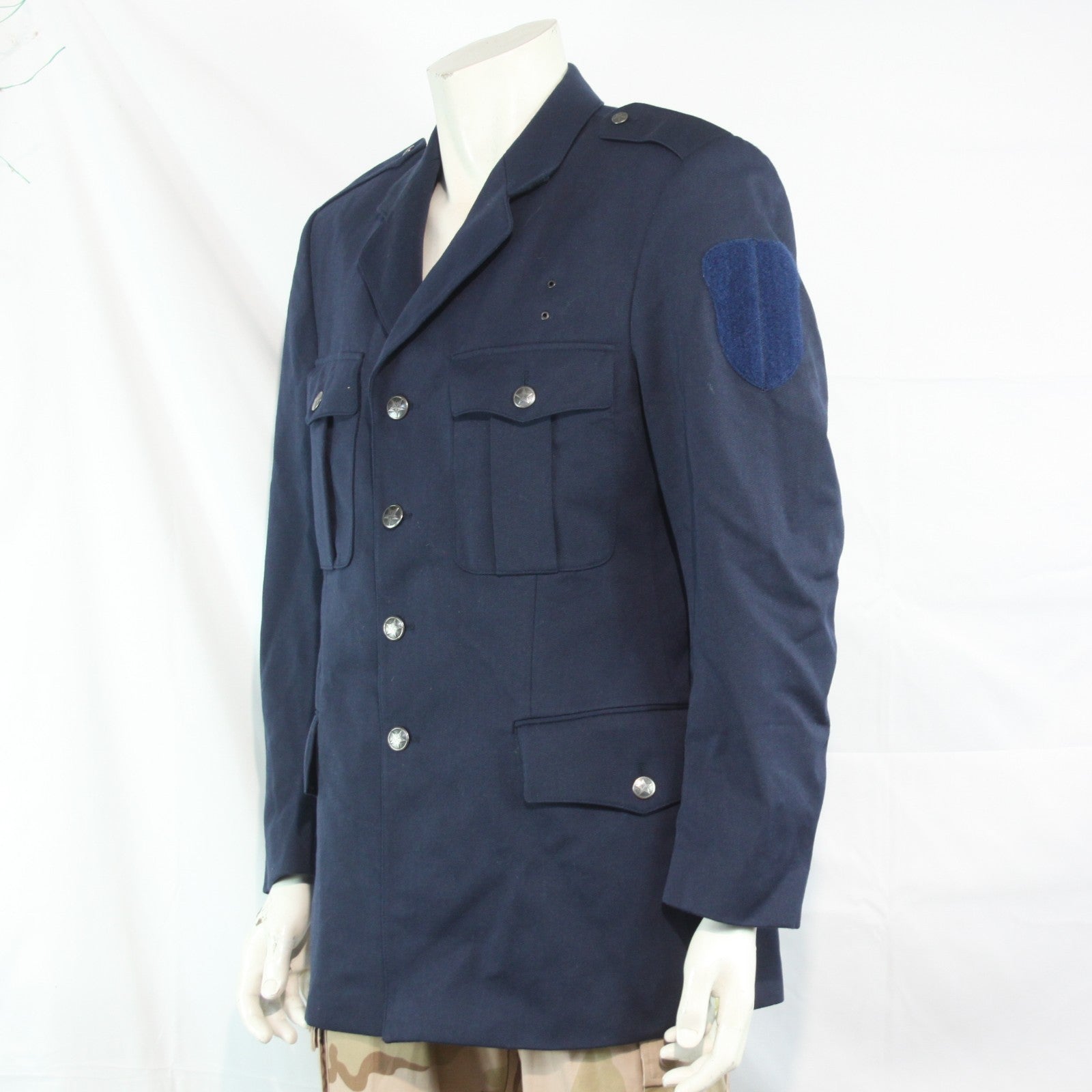 Vintage Yugoslavian Dress Jacket Navy Army Military Uniform 40" Chest (3811)