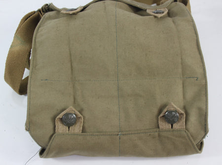 Genuine Surplus Czech Gas Mask Bag Side Bag Vintage Cotton Shoulder Bag (1368)