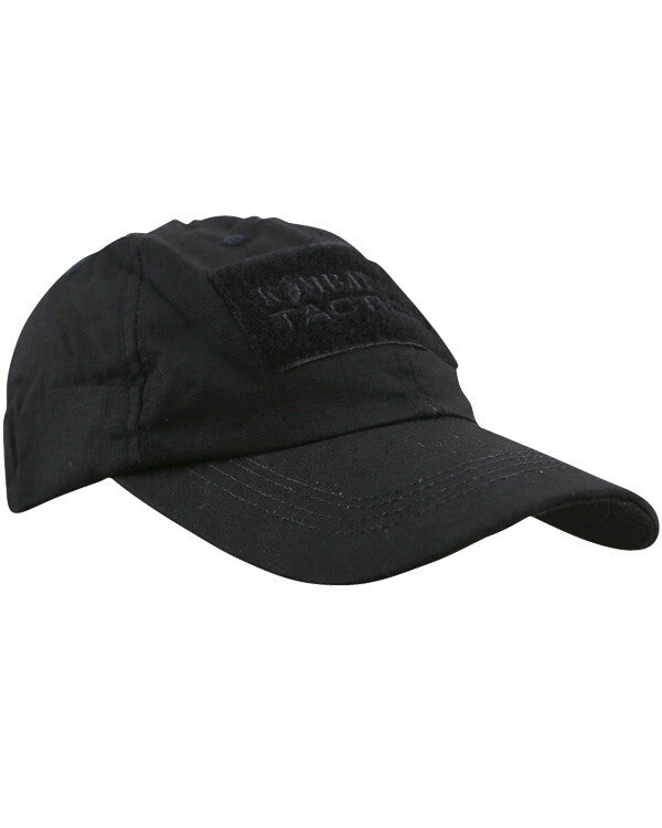 KT Operators Cap Baseball Cap Ripstop Hook Loop Patches BTP Black Olive Tan