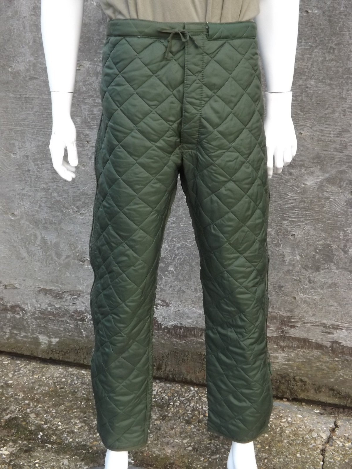 Genuine Surplus British Quilted Padded trouser Liners Thermal Winter (3694)