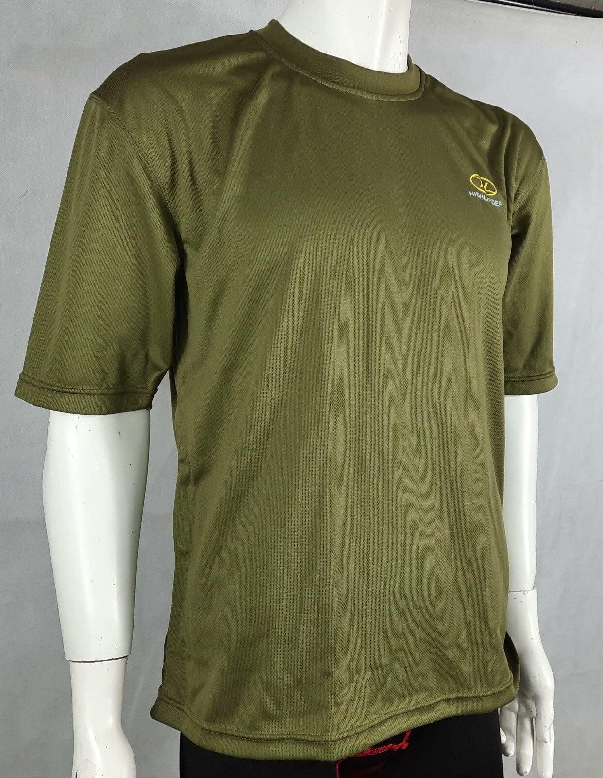 Highlander ClimateX Base Layer T-Shirt Short Sleeve Wicking Olive