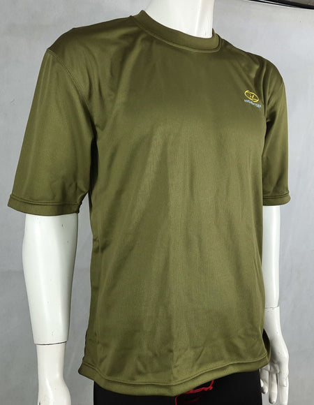 Highlander ClimateX Base Layer T-Shirt Short Sleeve Wicking Olive