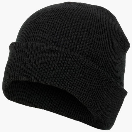 Highlander Deluxe Watch Hat Acrylic Knitted Bob Hat Black Green Tan Thermal
