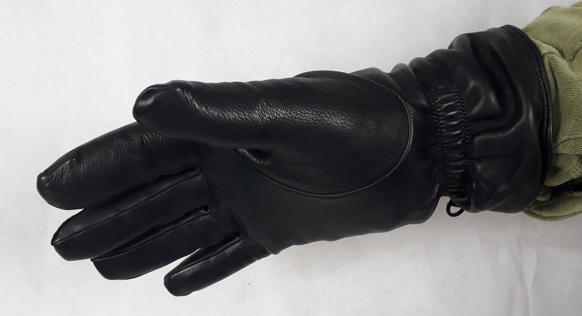 Genuine British Army Black  Mk2 Leather Gloves Gore-tex Lined G1