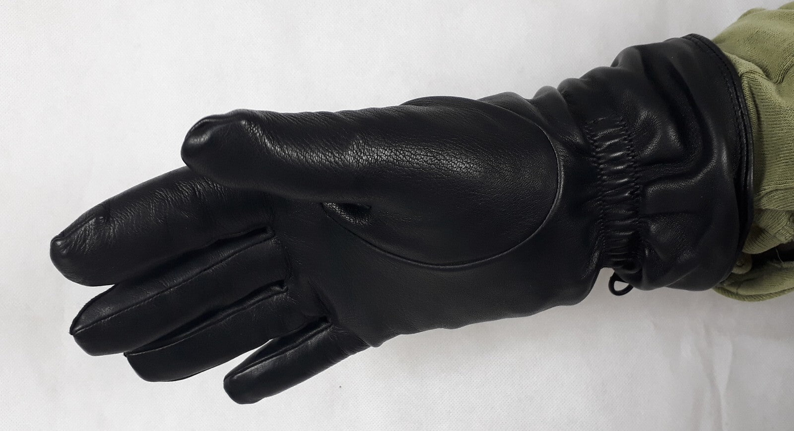 Genuine British Army Black  Mk2 Leather Gloves Gore-tex Lined G1