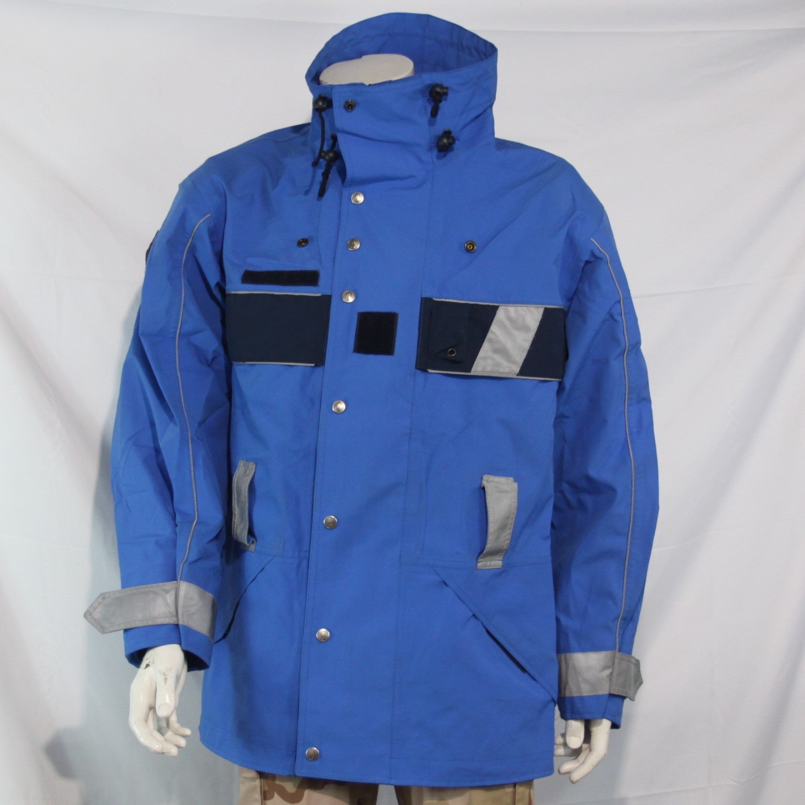 Waterproof French Police Motorcycle Jacket Coat Genuine Suplus 40-42" (3879)