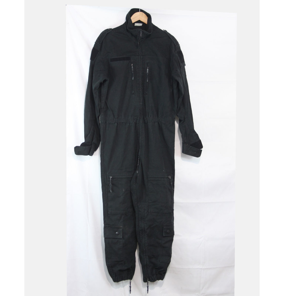 French Army AFV Tanksuit Black Coverall heavyweight Genuine Surplus 38-40"(4174)