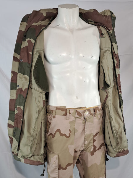 Genuine Surplus Turkish Army Parka Un-Lined Camouflage Coat jacket (2546)