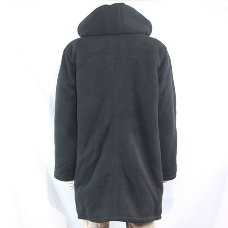Himalaya Duffel Coat Black Fleece Winter Coat Toggles Mens XL (3799)