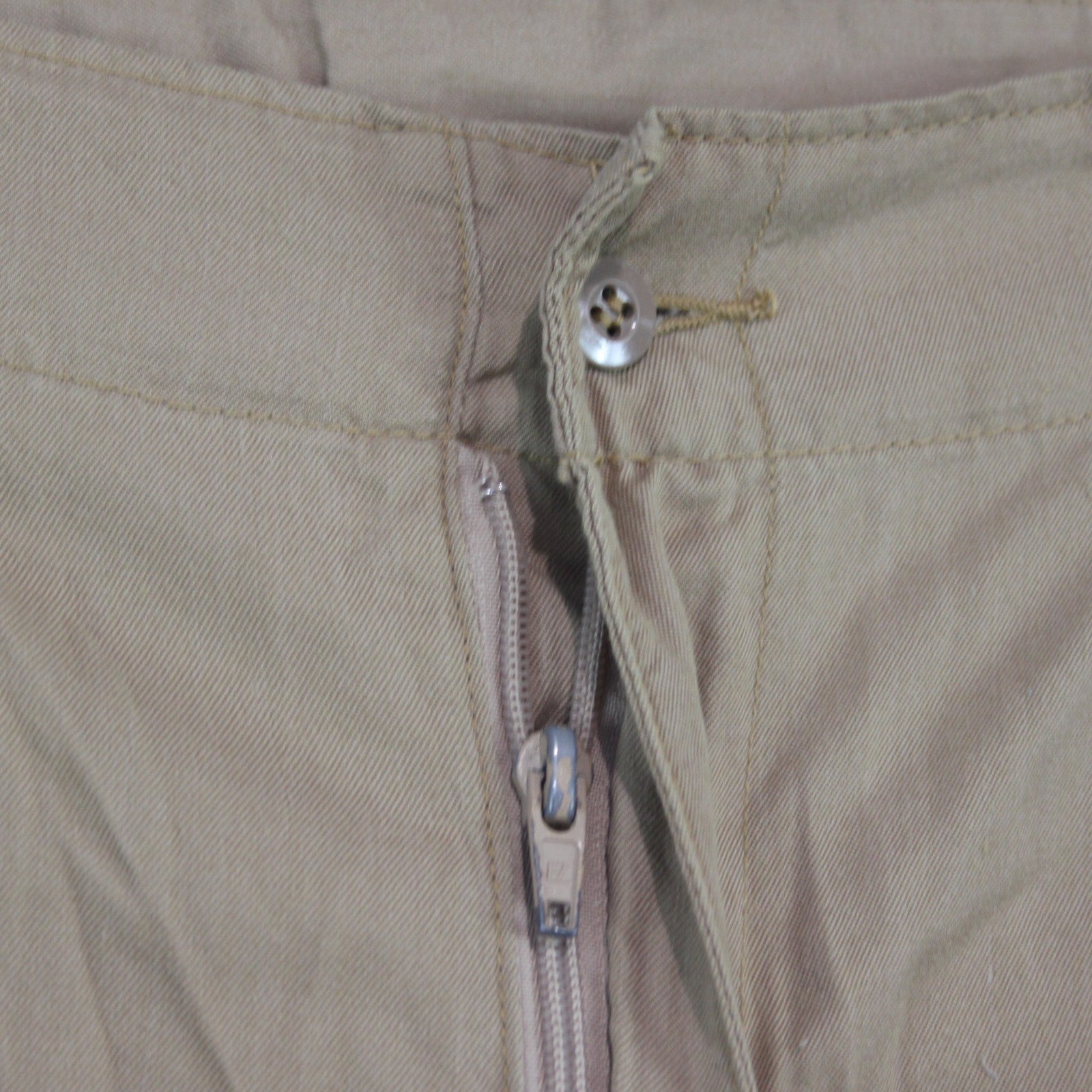 Vintage German Forces Viscose Shorts Tan Genuine Surplus Army (4373)